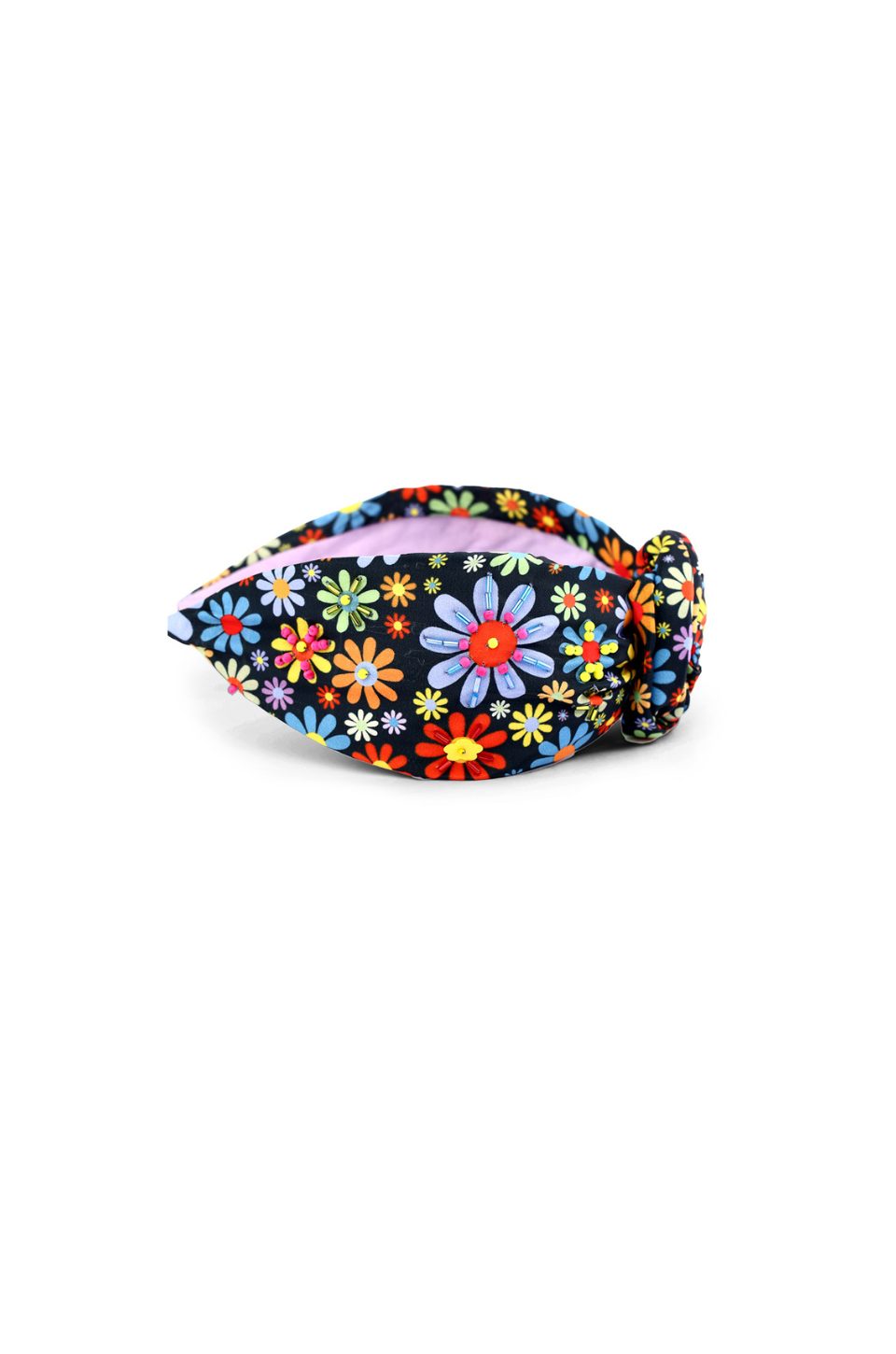 Navy Floral Headband