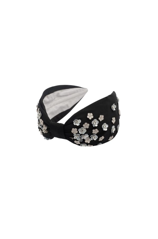White florals Headband - Image 2