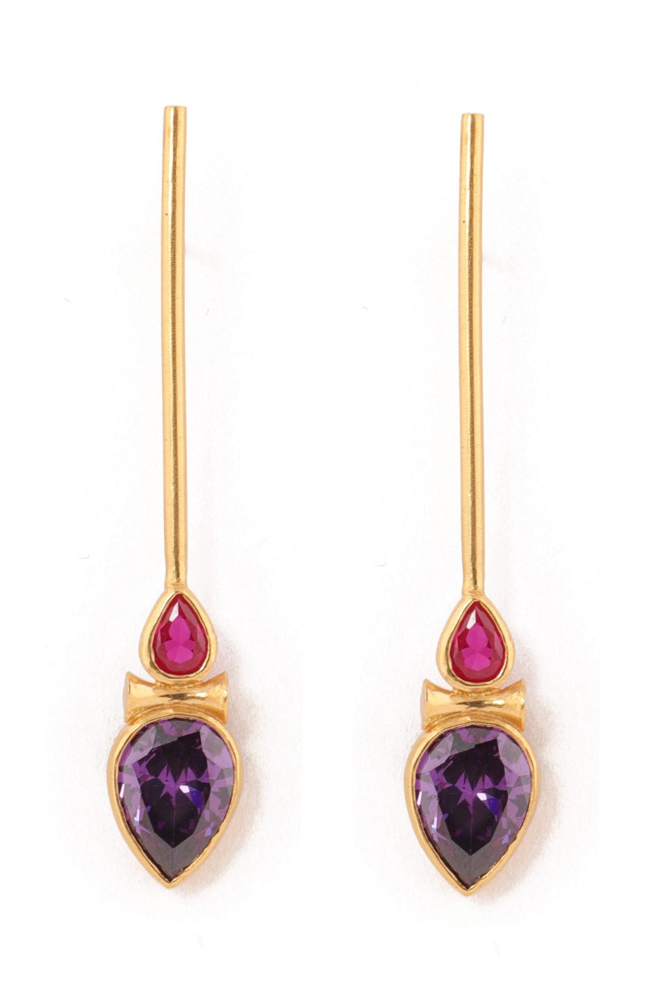 Mira Drop Earrings - 2 colors - Image 2