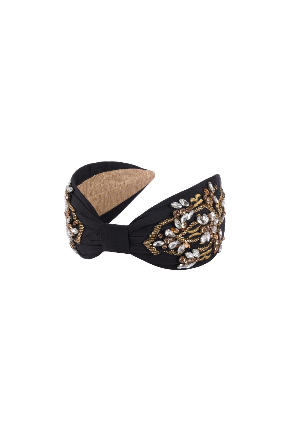 Black Gold Headband - Image 2
