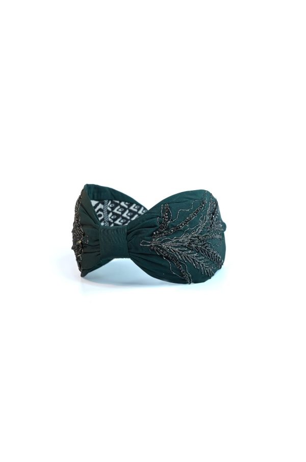 Dark Green Headband - Image 2