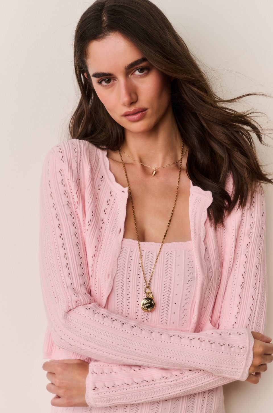 Peridot Cardigan by LoveShackFancy