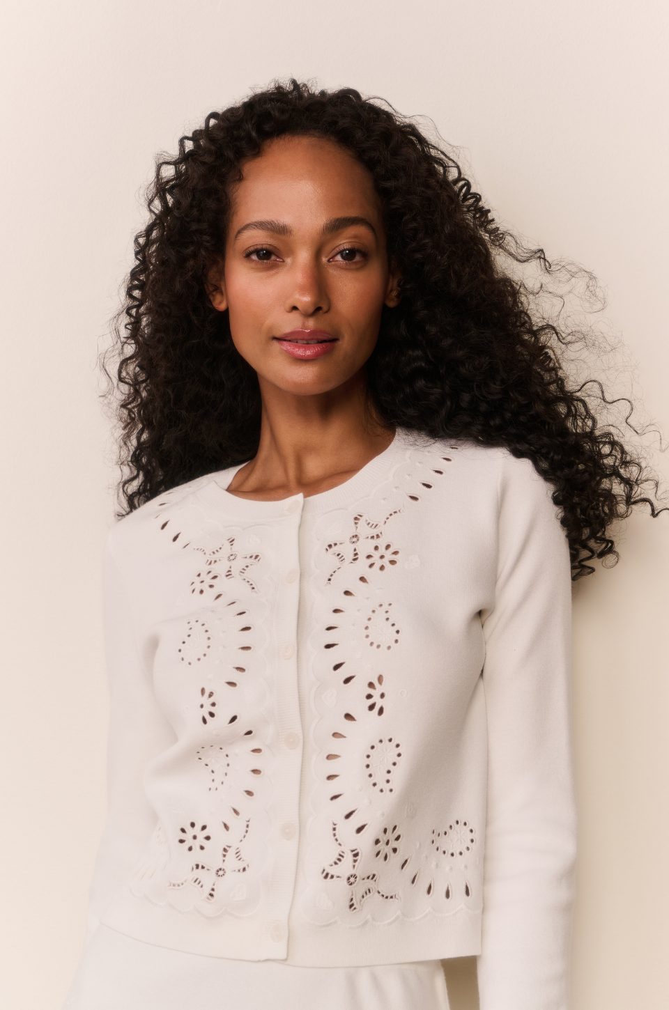 Leda Cardigan by LoveShackFancy