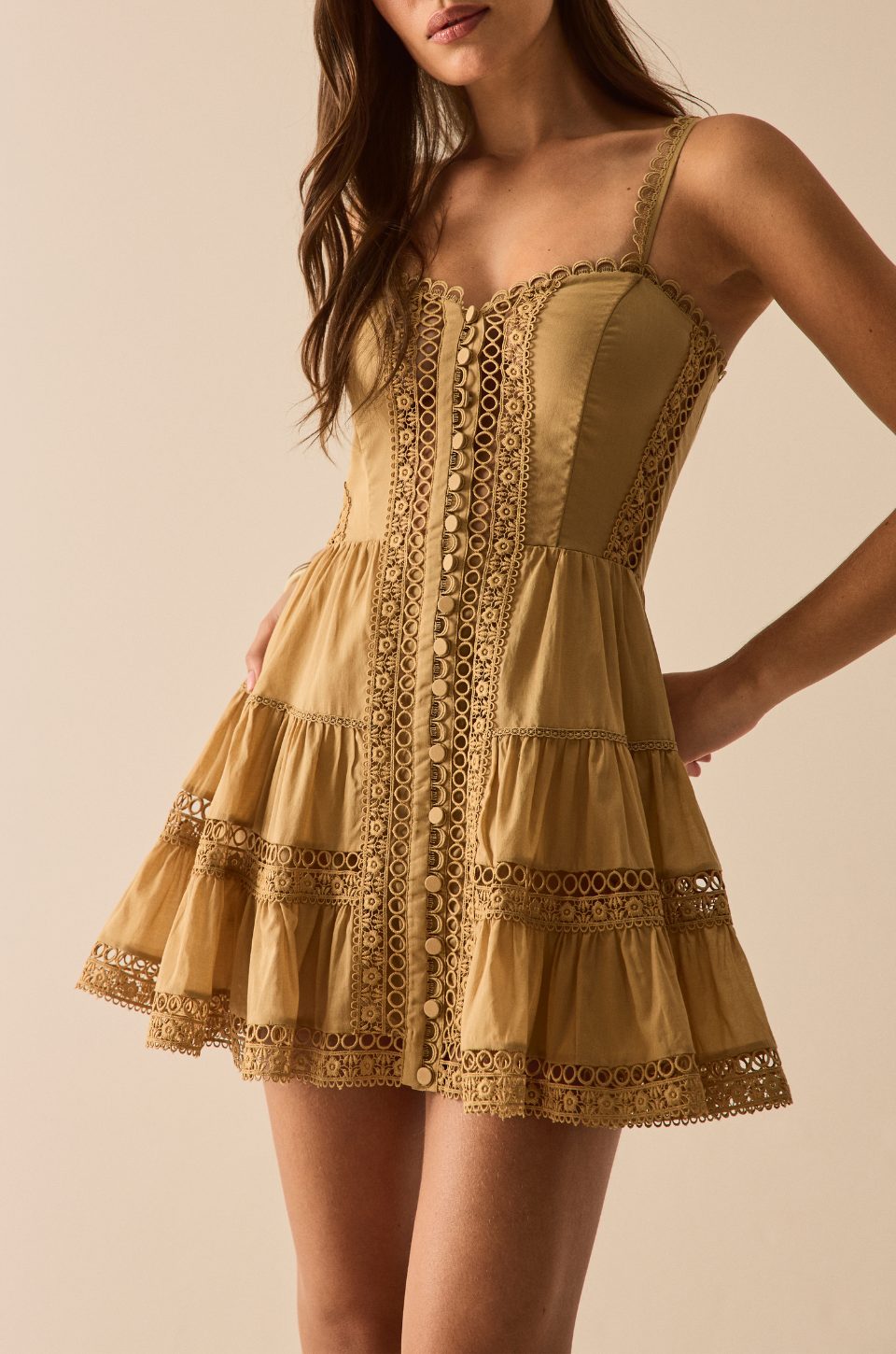 Lenora Short Dress by Charo Ruiz