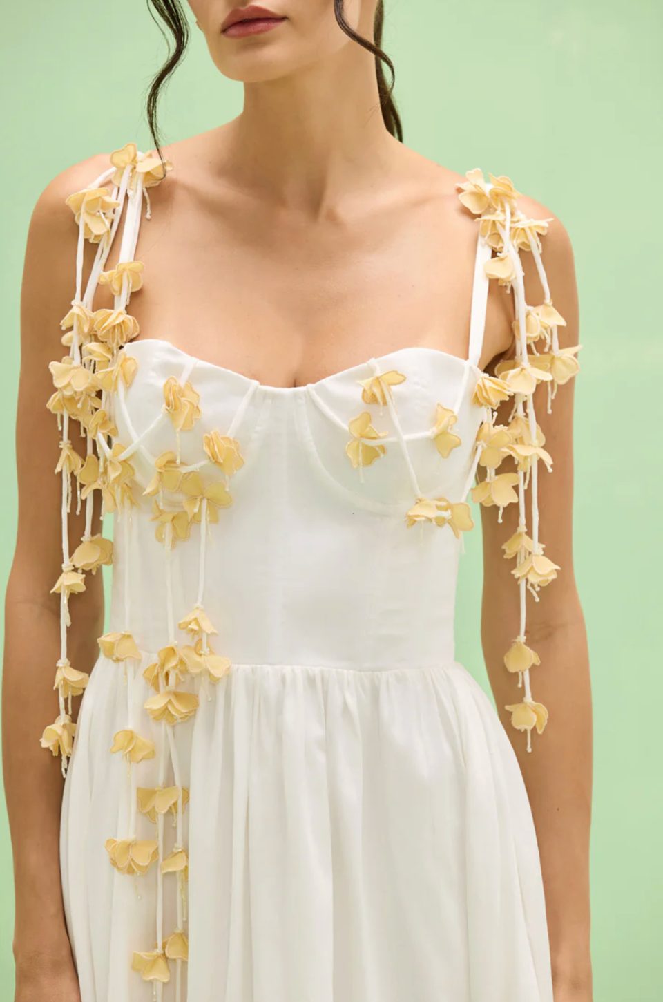 Tricoline Lotus Midi Dress by PatBO - Image 2