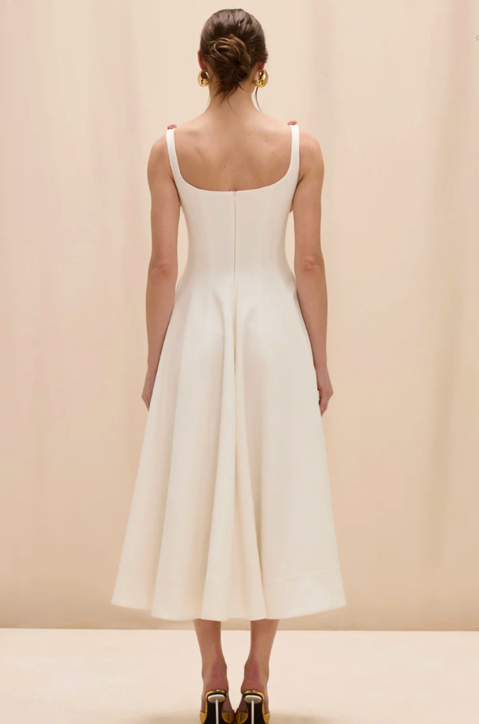 Gabriela Linen Midi Dress by PatBO - Image 2