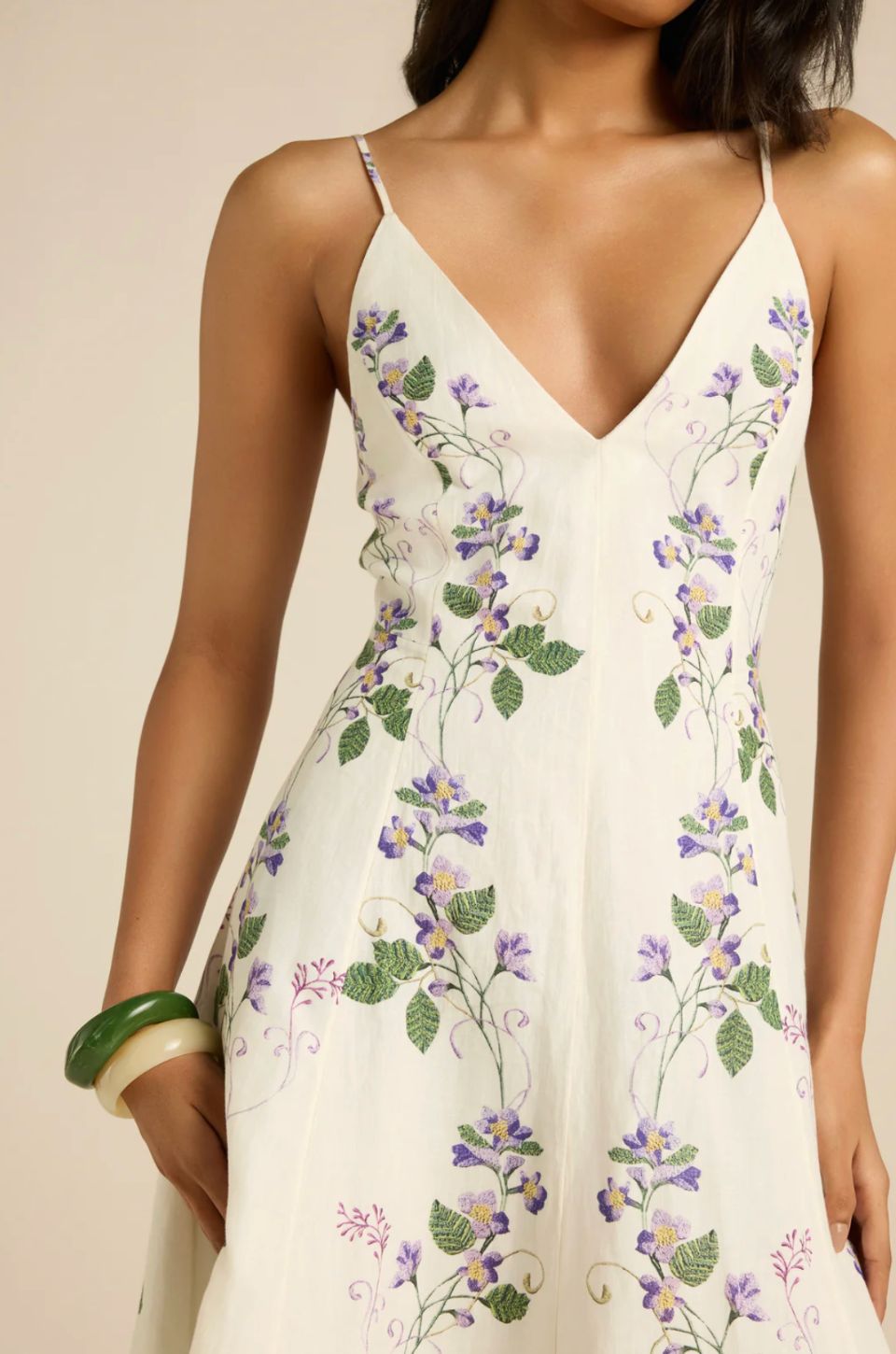 Anya Midi Dress by Hemant & Nandita - Image 4