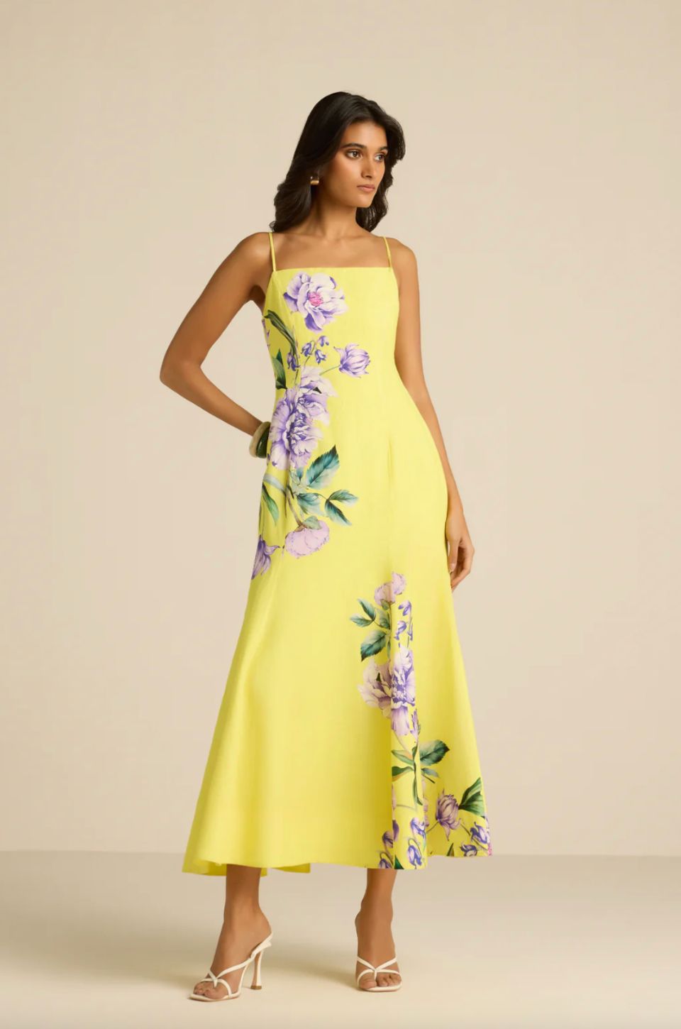 Vama Midi Dress by Hemant & Nandita