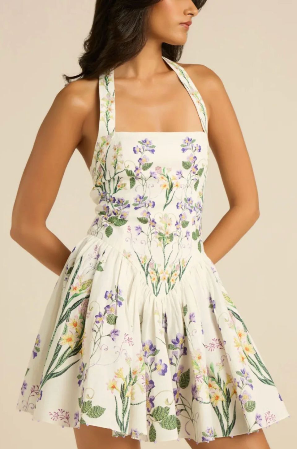 Anya Mini Dress by Hemant & Nandita - Image 2