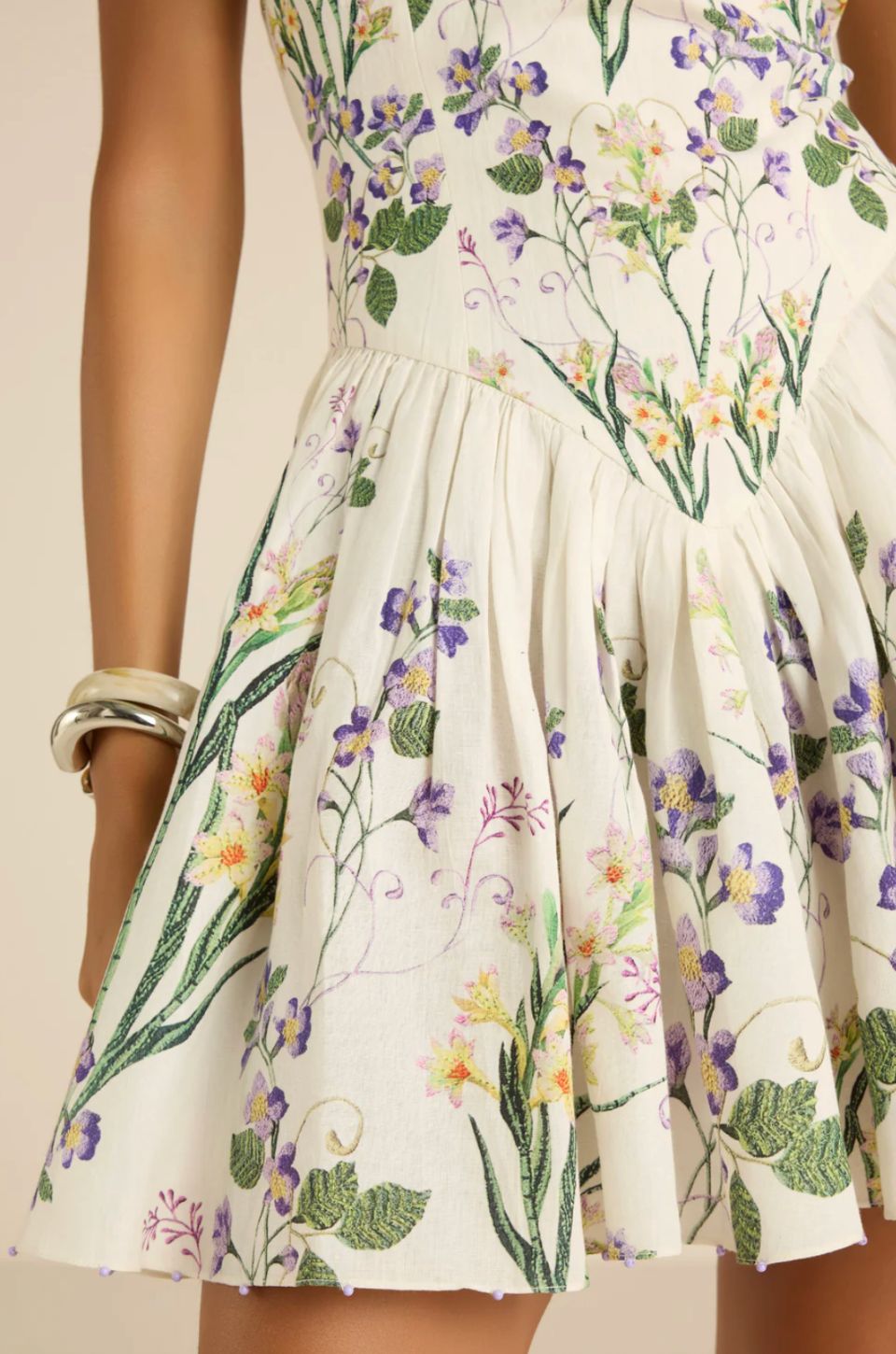 Anya Mini Dress by Hemant & Nandita - Image 5