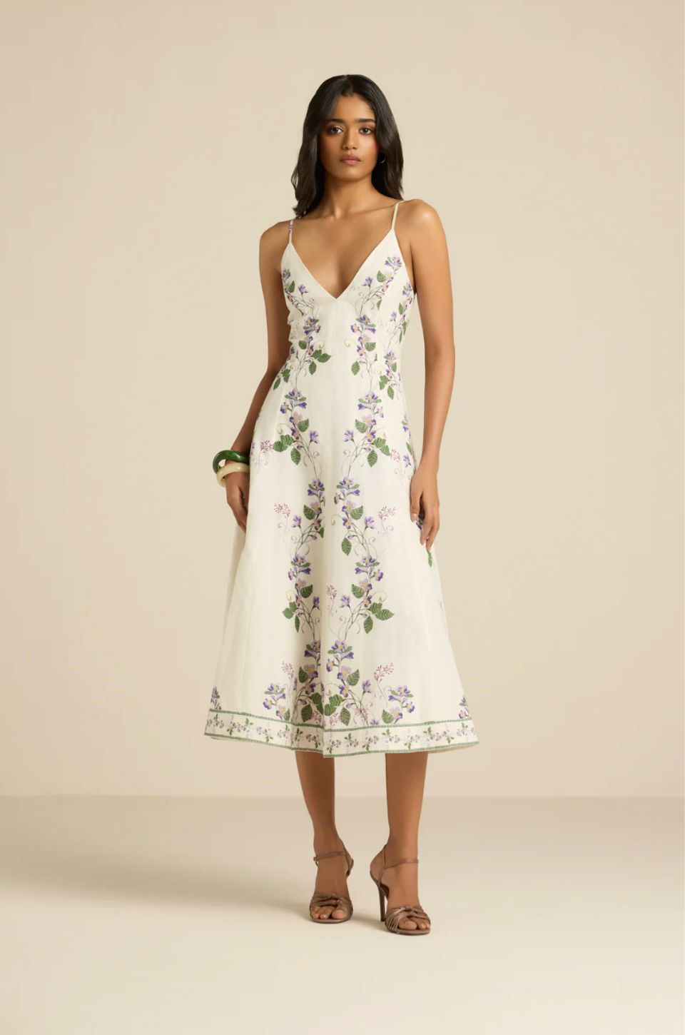 Anya Midi Dress by Hemant & Nandita