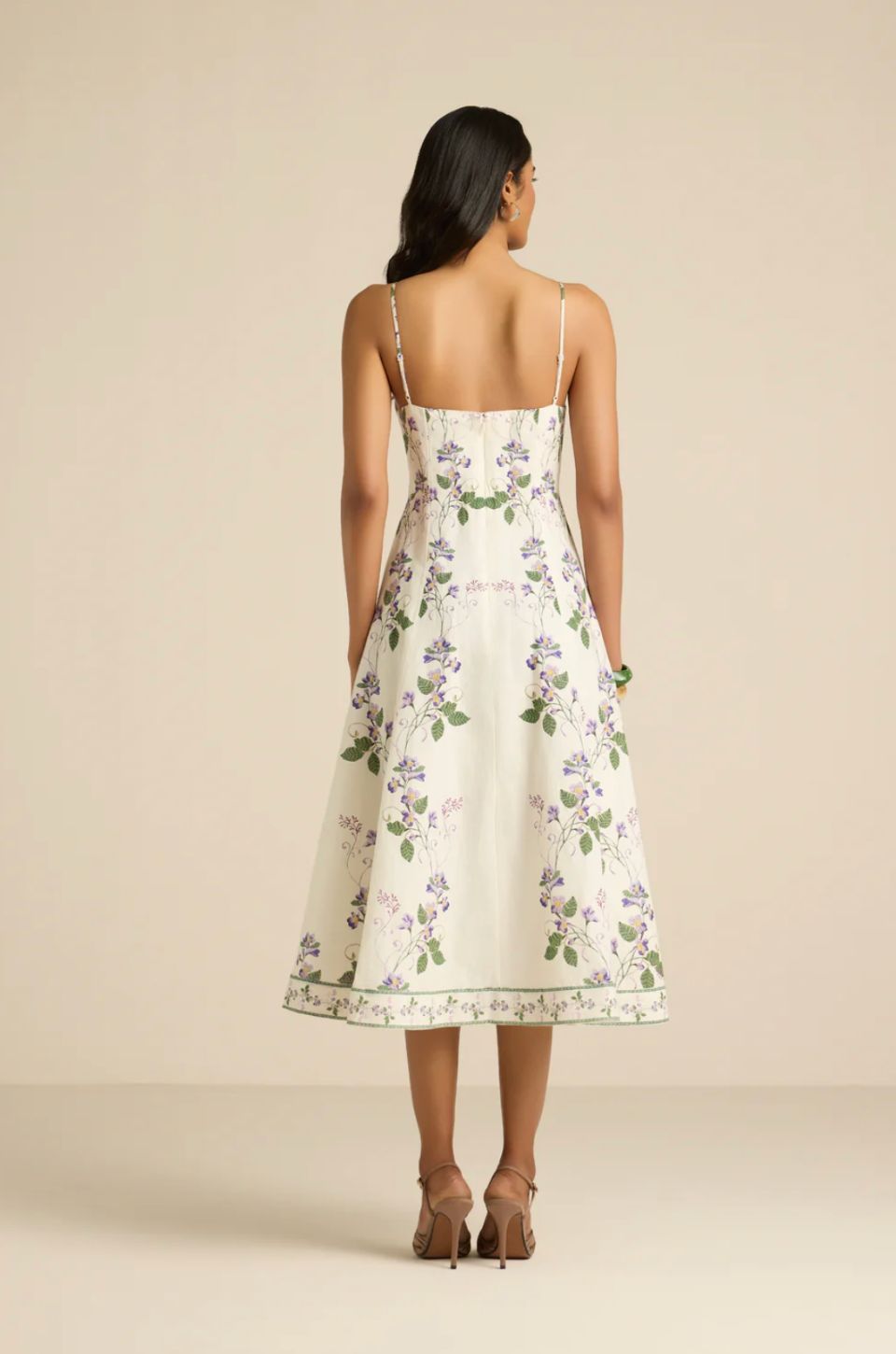 Anya Midi Dress by Hemant & Nandita - Image 3