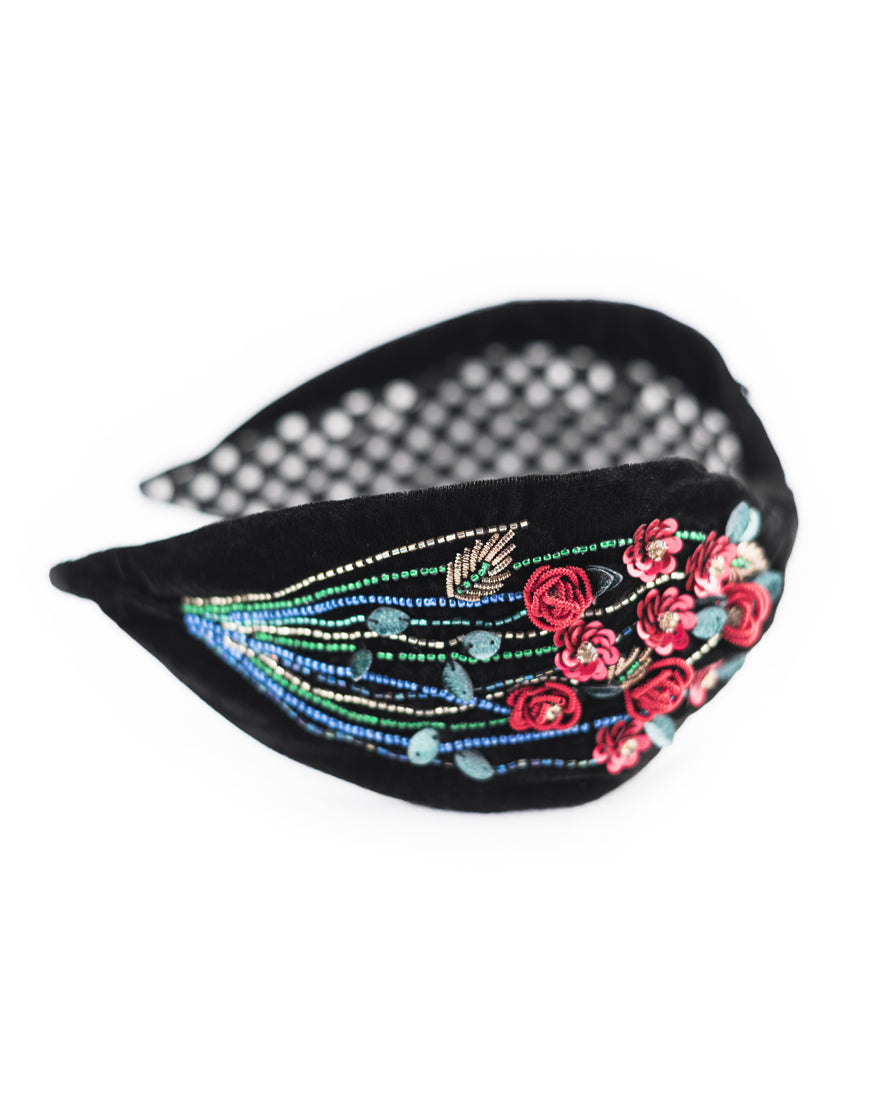 Red Roses Headband