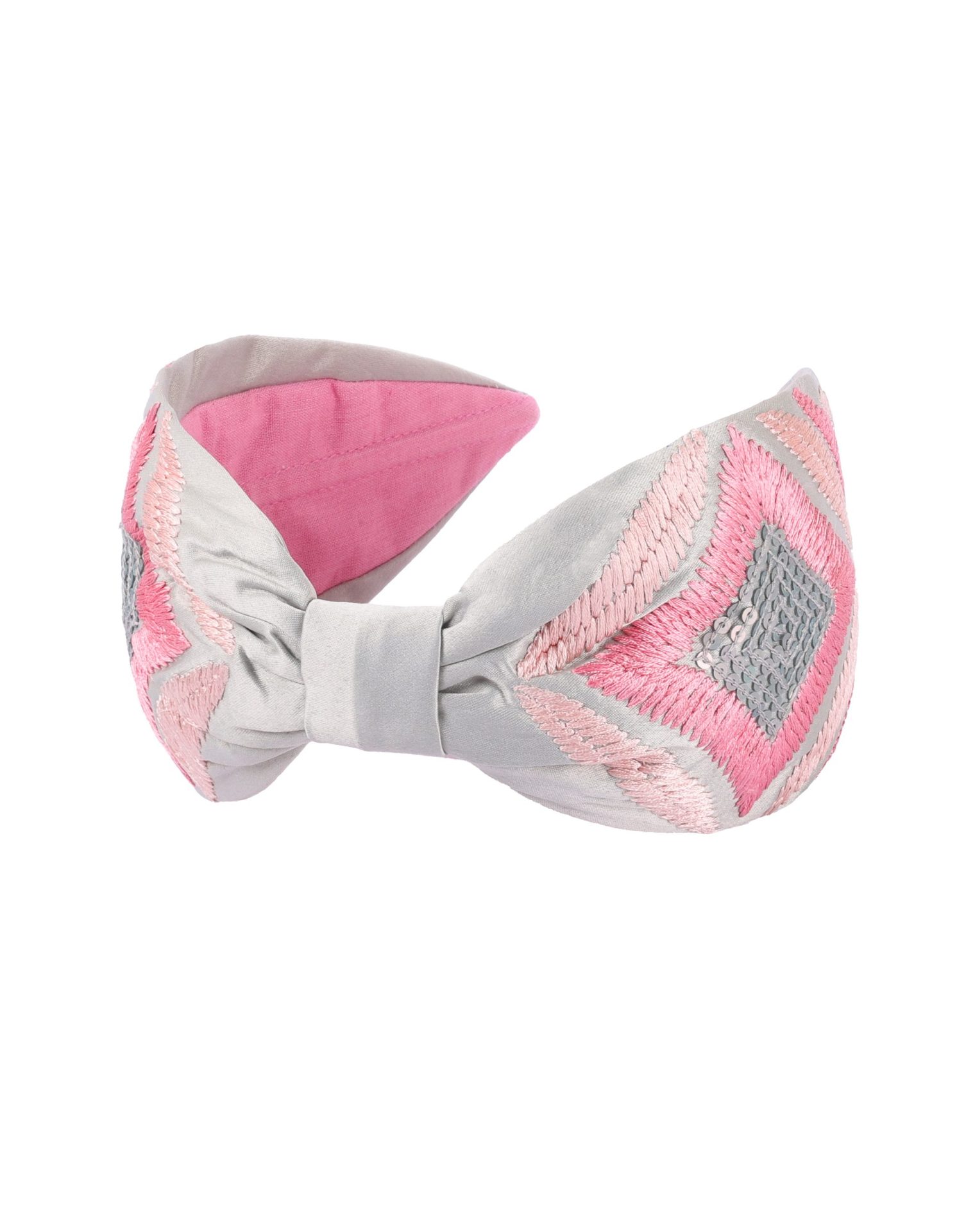 Pink Grey Headband - Image 2